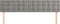 vidaXL - Hoofdborden - 2 - st - 100 - x - 5 - x - 78/88 - cm - fluweel - lichtgrijs