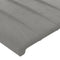vidaXL - Hoofdborden - 2 - st - 100 - x - 5 - x - 78/88 - cm - fluweel - lichtgrijs