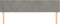 vidaXL - Hoofdborden - 2 - st - 100 - x - 5 - x - 78/88 - cm - fluweel - lichtgrijs