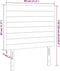 vidaXL - Hoofdborden - 2 - st - 100 - x - 5 - x - 78/88 - cm - fluweel - lichtgrijs