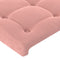 vidaXL - Hoofdborden - 2 - st - 100x5x78/88 - cm - fluweel - roze