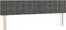 vidaXL - Hoofdborden - 2 - st - 100x5x78/88 - cm - fluweel - donkergrijs