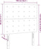 vidaXL - Hoofdborden - 2 - st - 100x5x78/88 - cm - fluweel - donkergroen