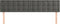 vidaXL - Hoofdborden - 2 - st - 100x5x78/88 - cm - fluweel - donkergrijs