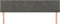 vidaXL - Hoofdborden - 2 - st - 100x5x78/88 - cm - fluweel - donkergrijs