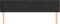 vidaXL - Hoofdborden - 2 - st - 100x5x78/88 - cm - fluweel - zwart