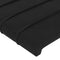 vidaXL - Hoofdborden - 2 - st - 100x5x78/88 - cm - fluweel - zwart