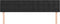 vidaXL - Hoofdborden - 2 - st - 100x5x78/88 - cm - fluweel - zwart