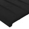 vidaXL - Hoofdborden - 2 - st - 100x5x78/88 - cm - fluweel - zwart