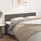 vidaXL - Hoofdborden - 2 - st - 100x5x78/88 - cm - kunstleer - grijs