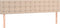 vidaXL - Hoofdborden - 2 - st - 100x5x78/88 - cm - kunstleer - cappuccinokleurig