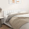 vidaXL - Hoofdborden - 2 - st - 100x5x78/88 - cm - kunstleer - wit
