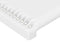 vidaXL - Hoofdborden - 2 - st - 100x5x78/88 - cm - kunstleer - wit