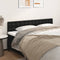 vidaXL - Hoofdborden - 2 - st - 100x5x78/88 - cm - kunstleer - zwart