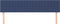 vidaXL - Hoofdborden - 2 - st - 100x5x78/88 - cm - stof - blauw