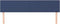 vidaXL - Hoofdborden - 2 - st - 100x5x78/88 - cm - stof - blauw