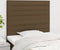 vidaXL - Hoofdborden - 2 - st - 100x5x78/88 - cm - stof - donkerbruin