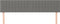 vidaXL - Hoofdborden - 2 - st - 100x5x78/88 - cm - stof - donkergrijs
