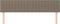 vidaXL - Hoofdborden - 2 - st - 100x5x78/88 - cm - stof - taupe