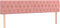 vidaXL - Hoofdborden - 2 - st - 100x7x78/88 - cm - fluweel - roze