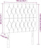 vidaXL - Hoofdborden - 2 - st - 100x7x78/88 - cm - fluweel - roze