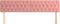 vidaXL - Hoofdborden - 2 - st - 100x7x78/88 - cm - fluweel - roze