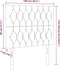 vidaXL - Hoofdborden - 2 - st - 100x7x78/88 - cm - stof - zwart