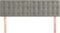 vidaXL - Hoofdborden - 2 - st - 72x5x78/88 - cm - fluweel - lichtgrijs