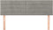 vidaXL - Hoofdborden - 2 - st - 72x5x78/88 - cm - fluweel - lichtgrijs