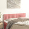 vidaXL - Hoofdborden - 2 - st - 72x5x78/88 - cm - fluweel - roze