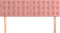 vidaXL - Hoofdborden - 2 - st - 72x5x78/88 - cm - fluweel - roze