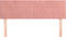 vidaXL - Hoofdborden - 2 - st - 72x5x78/88 - cm - fluweel - roze