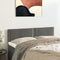 vidaXL - Hoofdborden - 2 - st - 72x5x78/88 - cm - fluweel - donkergrijs