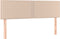vidaXL - Hoofdborden - 2 - st - 72x5x78/88 - cm - kunstleer - cappuccinokleurig