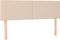 vidaXL - Hoofdborden - 2 - st - 72x5x78/88 - cm - kunstleer - cappuccinokleurig