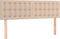 vidaXL - Hoofdborden - 2 - st - 72x5x78/88 - cm - kunstleer - cappuccinokleurig