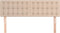vidaXL - Hoofdborden - 2 - st - 72x5x78/88 - cm - kunstleer - cappuccinokleurig