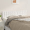 vidaXL - Hoofdborden - 2 - st - 72x5x78/88 - cm - kunstleer - wit