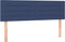 vidaXL - Hoofdborden - 2 - st - 72x5x78/88 - cm - stof - blauw