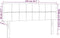 vidaXL - Hoofdborden - 2 - st - 72x5x78/88 - cm - stof - blauw