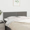 vidaXL - Hoofdborden - 2 - st - 72x5x78/88 - cm - stof - donkergrijs