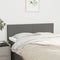vidaXL - Hoofdborden - 2 - st - 72x5x78/88 - cm - stof - donkergrijs