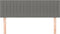 vidaXL - Hoofdborden - 2 - st - 72x5x78/88 - cm - stof - donkergrijs