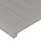 vidaXL - Hoofdborden - 2 - st - 72x5x78/88 - cm - stof - lichtgrijs