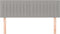 vidaXL - Hoofdborden - 2 - st - 72x5x78/88 - cm - stof - lichtgrijs