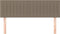 vidaXL - Hoofdborden - 2 - st - 72x5x78/88 - cm - stof - taupe
