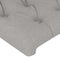 vidaXL - Hoofdborden - 2 - st - 72x7x78/88 - cm - stof - lichtgrijs
