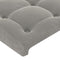 vidaXL - Hoofdborden - 2 - st - 80x5x78/88 - cm - fluweel - lichtgrijs