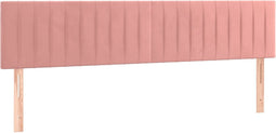 vidaXL-Hoofdborden-2-st-80x5x78/88-cm-fluweel-roze