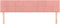 vidaXL - Hoofdborden - 2 - st - 80x5x78/88 - cm - fluweel - roze